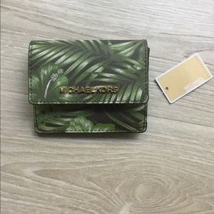 New Michael Kors Card Case ID Key Holder Wallet